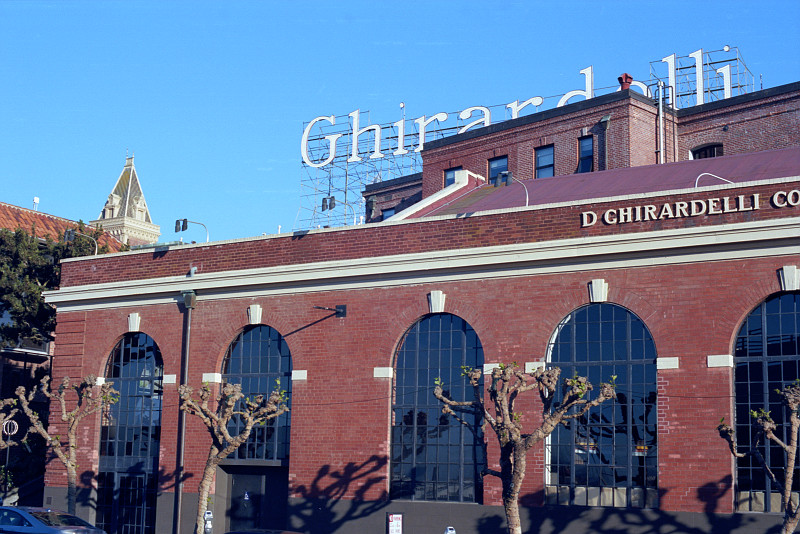 Entrance to Ghirardelli Square.